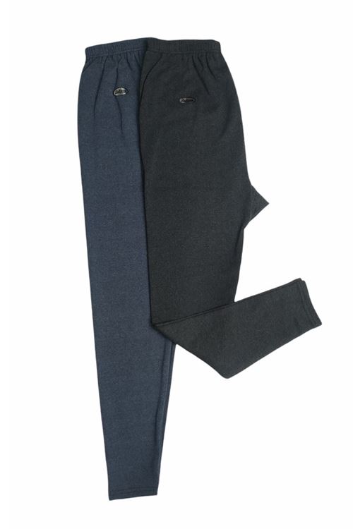 Kışlık İçlik Tayt Ağlı Şardonlu Karışık Renkli 2'li