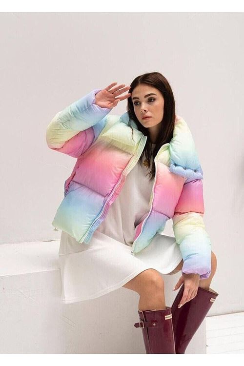 Kadın Owersize Şişme Mont