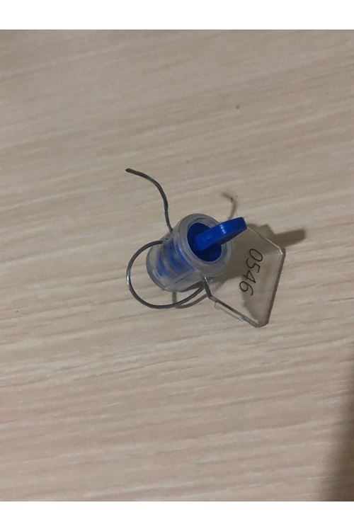 Plastik Kelebek Mühür 100 Adet