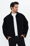 Erkek Oversize Kalıp Denim Kot Ceket