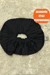Kadın Siyah Lastikli Ekonomik Fiyat Simit Toka